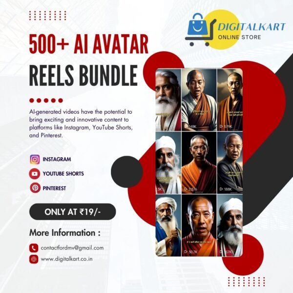 500+ AI Avatar Readymade Reels Videos