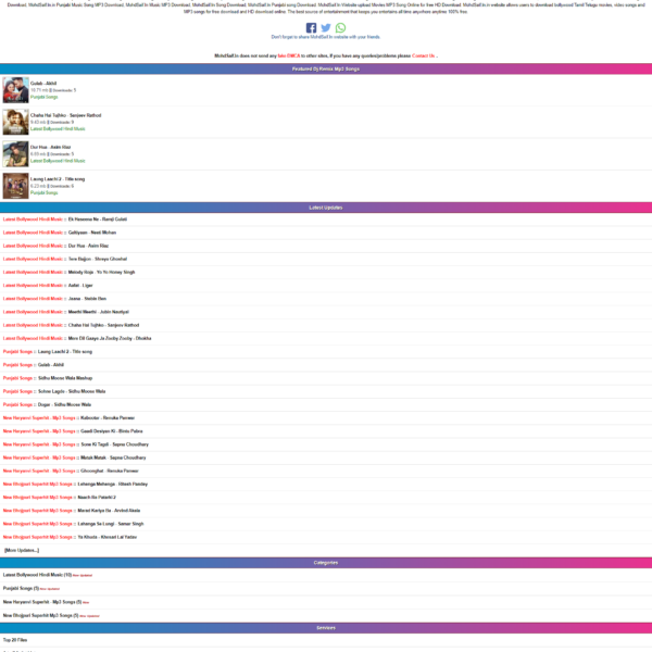 Home page