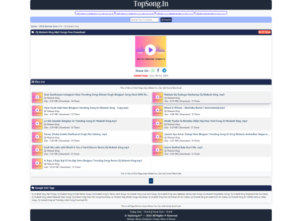 Category Page