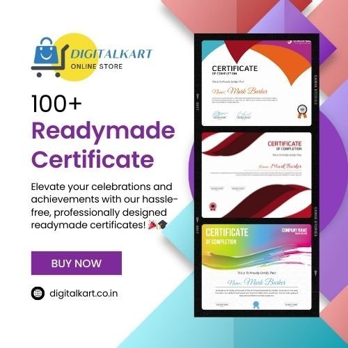 100 Readymade Certificate