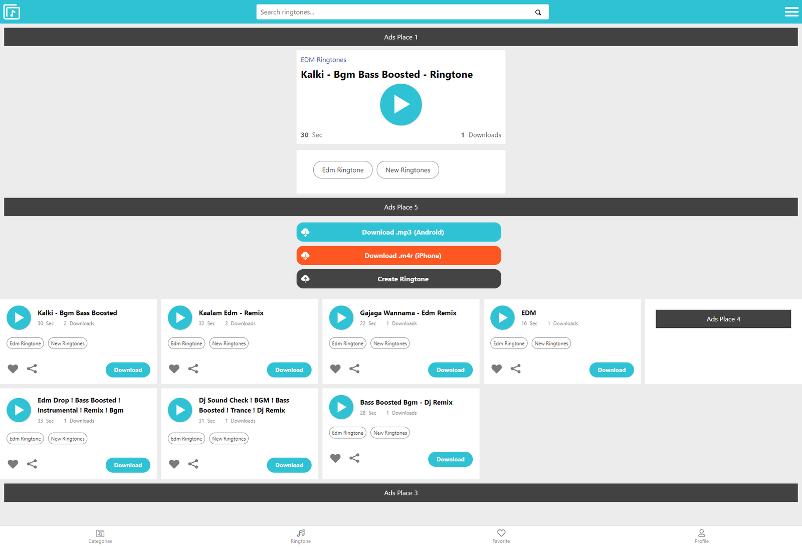 Ringtone PHP Script - Mobcup.net(Style) - Image 3