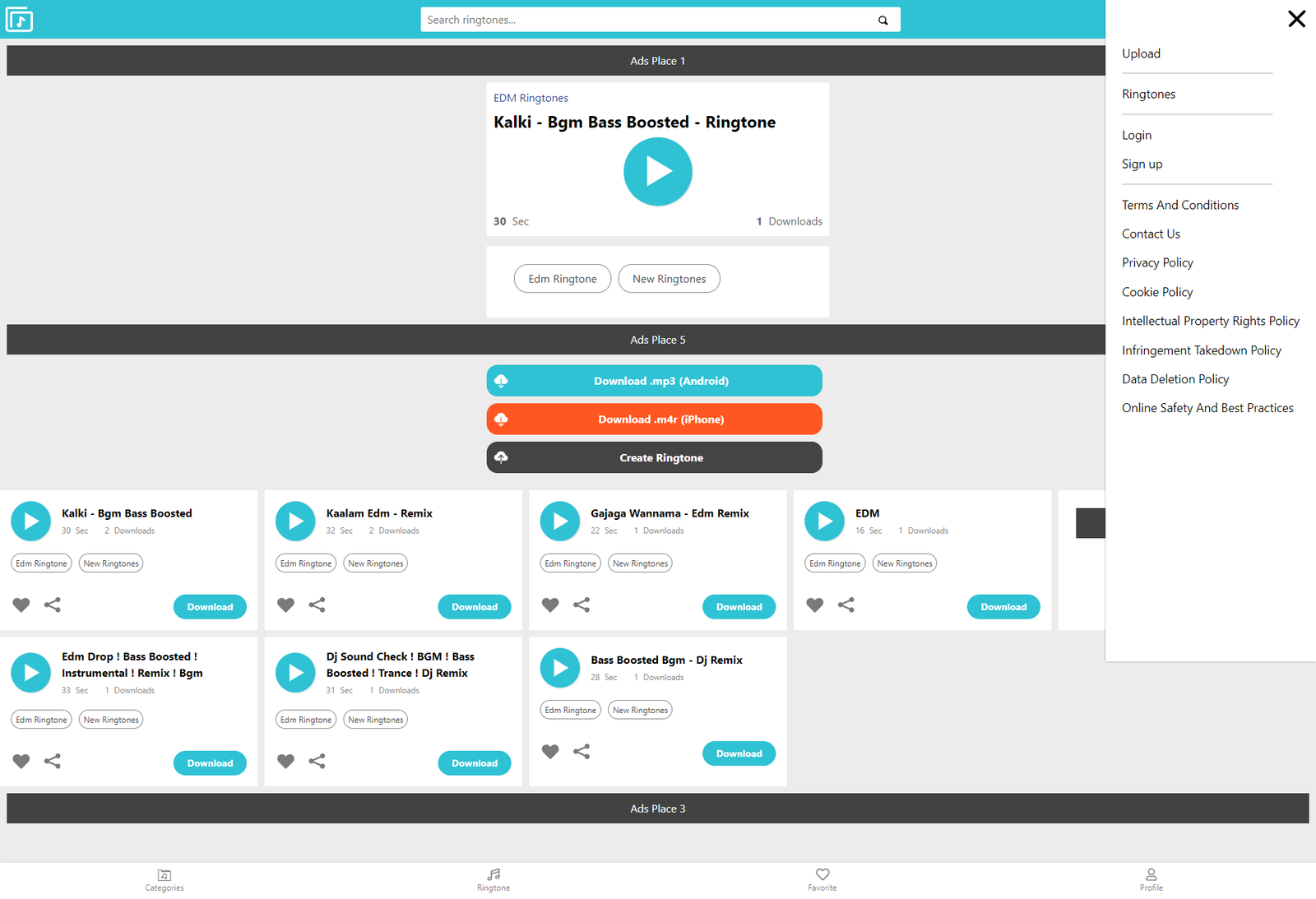 Ringtone PHP Script - Mobcup.net(Style) - Image 4